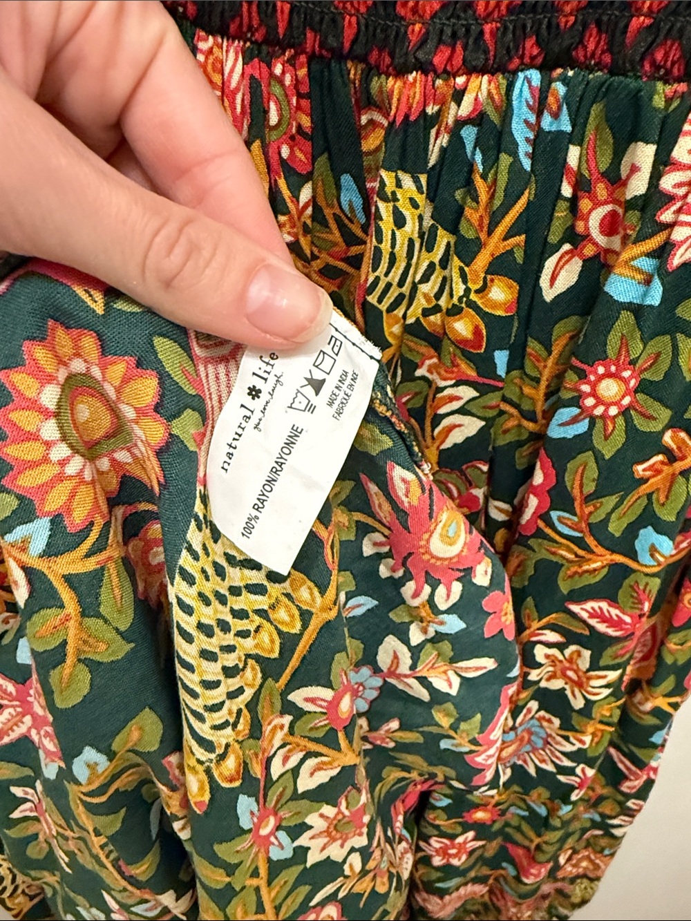 Natural Life Colorful Maxi Dress - Picture 5 of 5